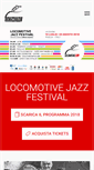 Mobile Screenshot of locomotivejazzfestival.it